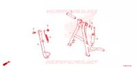 BEQUILLE pour Honda CB 150 X 2021