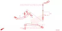 PEDALE pour Honda CB 150 X 2021