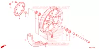 ROUE AVANT pour Honda CB 150 X 2021