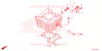CYLINDRE pour Honda CBF 125 2023