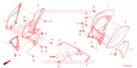 OUIES DE RADIATEUR pour Honda CBF 125 2023
