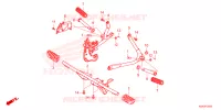 REPOSE PIED pour Honda CBF 125 2023