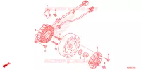 ROTOR   STATOR pour Honda CBF 125 2023