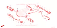 CLIGNOTANT pour Honda CB 125 R 2024