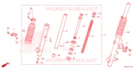 FOURCHE pour Honda XR 150 L 2024