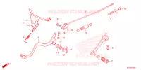 PEDALE pour Honda XR 150 L 2024