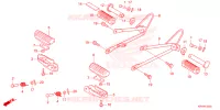 REPOSE PIED pour Honda XR 150 L 2024