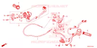 LEVIER DE GUIDON   CABLE   COMMODO pour Honda CBR 1000 RR SP BREMBO 2024