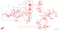 MAITRE CYLINDRE DE FREIN AVANT pour Honda CBR 1000 RR SP BREMBO 2024