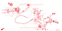 LEVIER DE GUIDON   CABLE   COMMODO pour Honda CBR 1000 RR SP BREMBO 2024