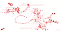 LEVIER DE GUIDON   CABLE   COMMODO pour Honda CBR 1000 RR SP BREMBO 2024