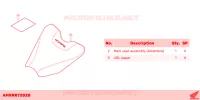 SELLE (ALCANTARA) pour Honda CBR 1000 RR SP BREMBO 2024