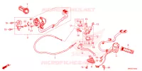 LEVIER DE GUIDON   CABLE   COMMODO pour Honda CBR 1000 RR 2024