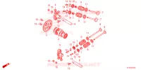ARBRE A CAMES   SOUPAPE pour Honda SH MODE 125 2024
