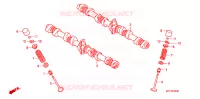 ARBRE A CAMES   SOUPAPE pour Honda CB 1300 SUPER FOUR 2008