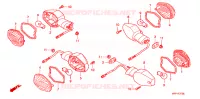 CLIGNOTANT pour Honda CB 1300 SUPER FOUR 2008