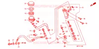 MAITRE CYLINDRE DE FREIN ARRIERE pour Honda CB 1300 SUPER FOUR 2008