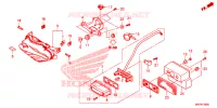 FEU ARRIERE pour Honda CB 500 X ABS 2020