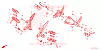 REPOSE PIED pour Honda CB 500 X ABS 2020