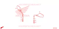 RETROVISEUR pour Honda CB 500 X ABS 2020