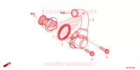 THERMOSTAT pour Honda CB 500 X ABS 2020