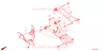 BRAS ARRIERE pour Honda FOURTRAX 520 RUBICON DCT DELUXE 3CM 2024