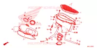 FILTRE A AIR pour Honda GL 1800 GOLD WING TOUR DCT AIRBAG 2020