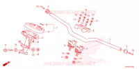 GUIDON   CARENAGE pour Honda SH 350 SMART TOP BOX 2024