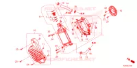 RADIATEUR pour Honda SH 350 SMART TOP BOX 2024