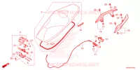 SELLE pour Honda SH 350 SMART TOP BOX 2024