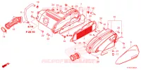 FILTRE A AIR pour Honda SH 350 TOP BOX 2024