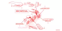 AUTOCOLLANTS pour Honda CB 150 R ABS 2018