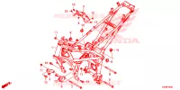 CADRE pour Honda CB 150 R ABS 2018