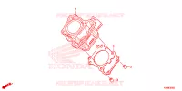 CYLINDRE pour Honda CB 150 R ABS 2018