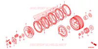 EMBRAYAGE pour Honda CB 150 R ABS 2018