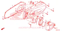 COUVERCLE GAUCHE pour Honda CLICK 125 2020