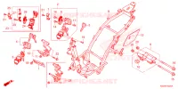 CADRE pour Honda CLICK 125 2023