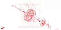 ROUE AVANT pour Honda LEAD 125 2023