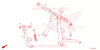 BEQUILLE pour Honda WAVE 125 Electric start, Spoked wheels 2024