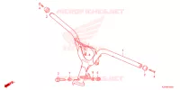 GUIDON pour Honda SCOOPY 110 CLUB 12 2022