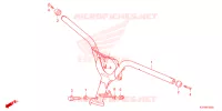 GUIDON pour Honda SCOOPY 110 PRESTIGE 2022
