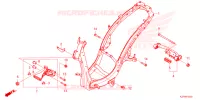 CADRE pour Honda SCOOPY 110 PRESTIGE 2022