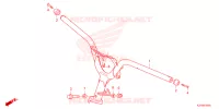 GUIDON pour Honda SCOOPY 110 URBAN TEAM 2022