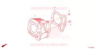 CYLINDRE pour Honda SCOOPY 110 URBAN TEAM 2022