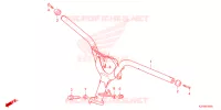 GUIDON pour Honda SCOOPY 110 URBAN TEAM 2022