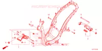CADRE pour Honda SCOOPY 110 PRESTIGE 2023