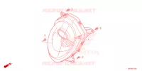 PHARE pour Honda SCOOPY 110 PRESTIGE 2023