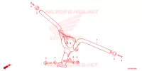 GUIDON pour Honda SCOOPY 110 CLUB 12 2023