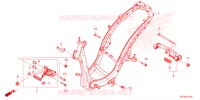 CADRE pour Honda SCOOPY 110 PRESTIGE 2023