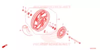 ROUE AVANT pour Honda CLICK 160 CBS 2022
